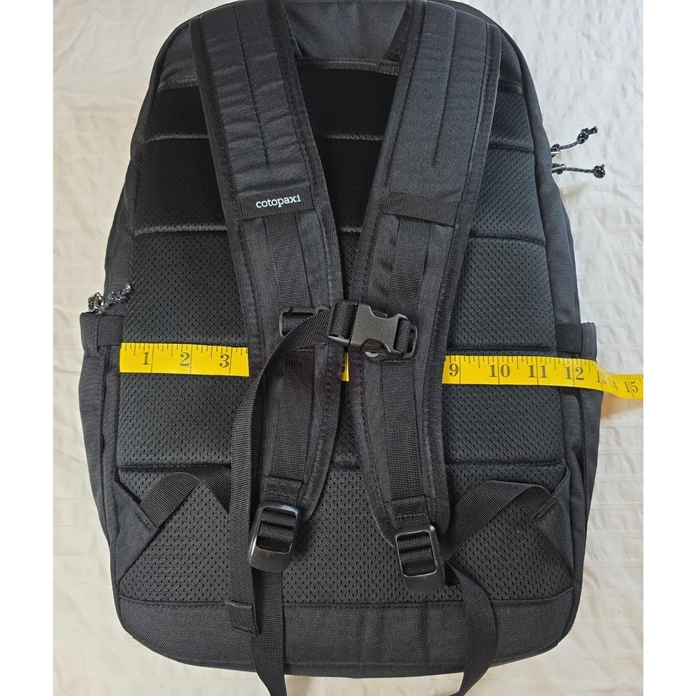 Cotopaxi Black Laptop Backpack Travel Commuter Hiking Daypack Outdoor Gear